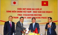 Fin de la cinquième phase de l’Initiative commune Vietnam-Japon